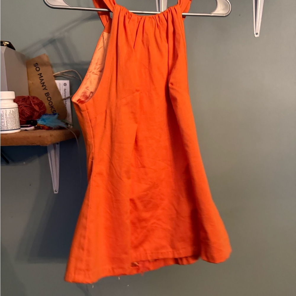 Pinup Couture Bright Orange Kids Dress